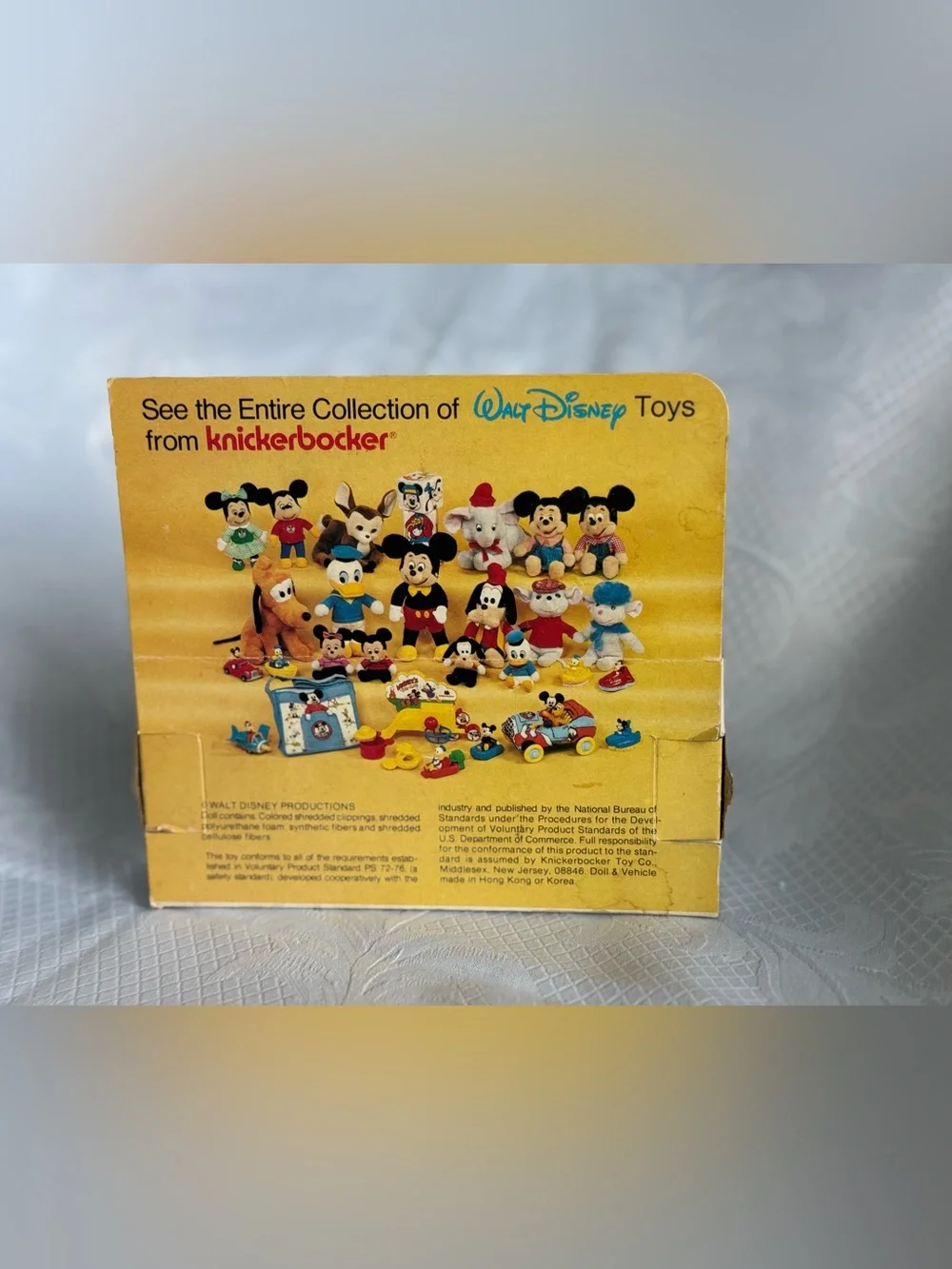 Vintage Knickerbocker Mickey’s Roadster • Sealed Mickey Mouse Club 9975